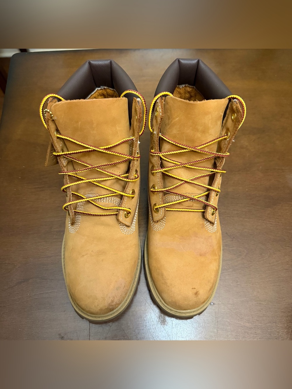 Women’s  Wheat Waterproof Work Boots - Durable Tan Suede